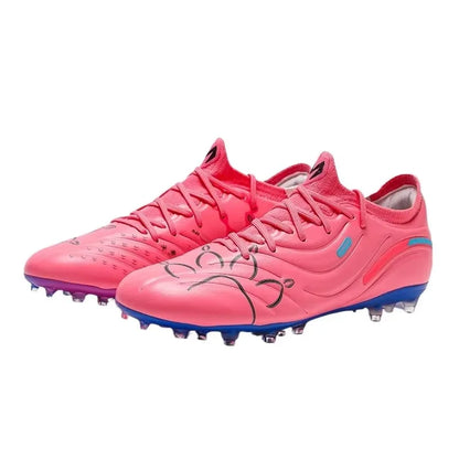 Kelme High-end Football Shoes Short Nail Anti Slip Football Boots Artificial Grass Cushioning Training Mg Football Shoes