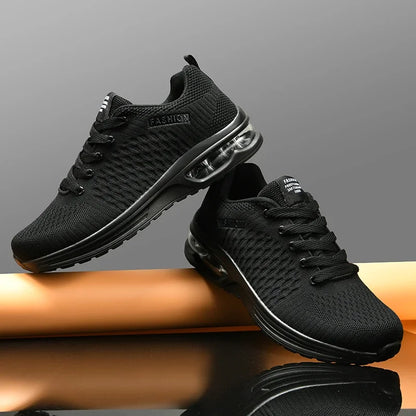 Men's Running Shoes Outdoor Sports Casual Mesh Tennis Shoes, Lace-Up Lightweight Gym Jogging Shoes for Men, 2025 New Male Sneakers