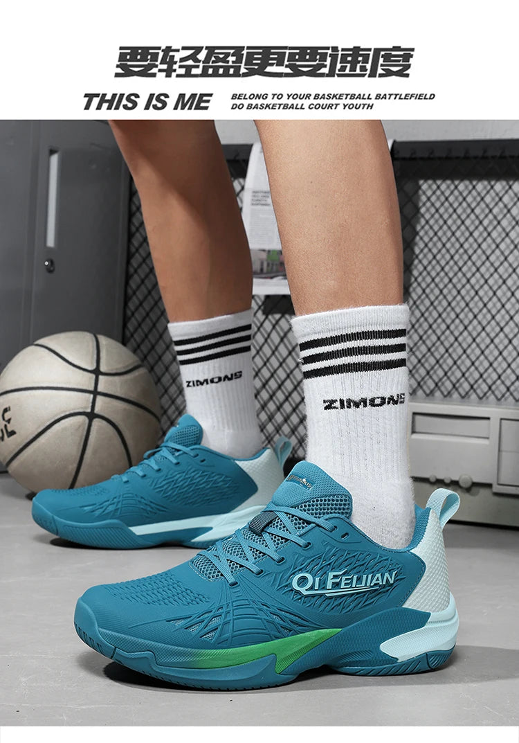 New Tennis Shoes, Large Size 36-45, Outdoor Anti-Slip Volleyball Shoes, Lightweight Fitness Badminton Shoes