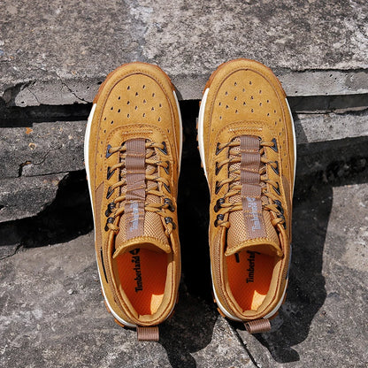2025 Autumn High-Quality Men's Casual Shoes Versatile Trendy Outdoor Wear-Resistant Hiking Shoes Lightweight Soft Sports Shoes