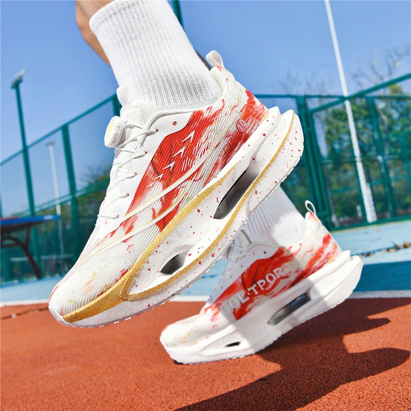 Nuove scarpe sportive unisex con suola morbida, ammortizzanti, leggere, antiscivolo, professionali da allenamento, comode, resistenti e casual