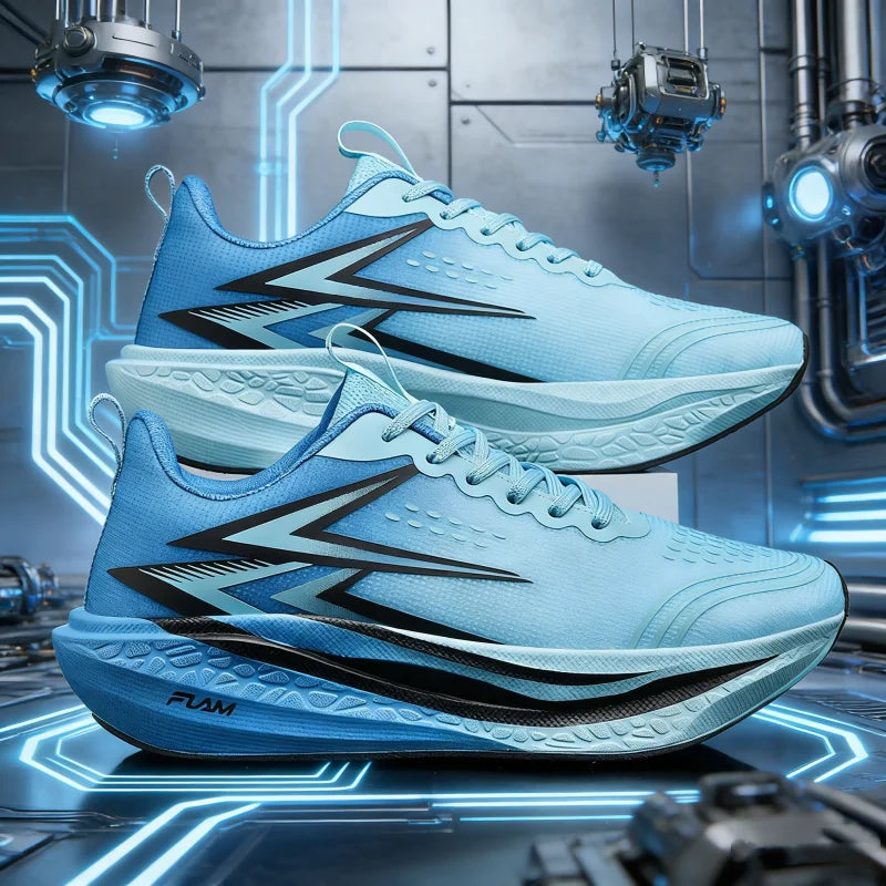 Running Shoes Carbon Board Speciality Marathon Men Sports Breathable Lightweight Women's Comfortable Athletic Nonskid Sneakers