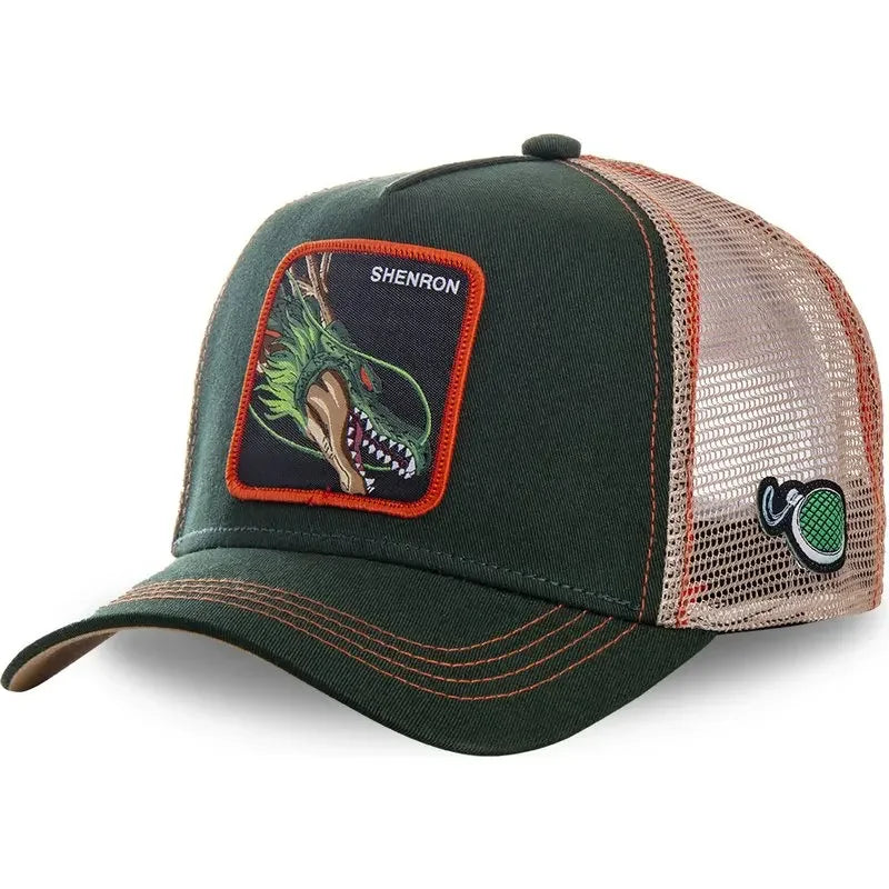 VŠECHNY styly: Kšiltovka Dragon Ball, kšiltovka typu snapback, kšiltovka s výčnělkem, pánská kšiltovka s výšivkou, kšiltovka ve stylu hip-hop, sluneční kšiltovka, nastavitelná kšiltovka typu trucker, síťovaná kšiltovka