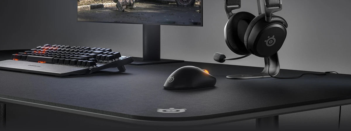 SteelSeries Prime Wired Esports Performance Gaming Mouse 18000 DPI TrueMove Pro Optical Sensor – Magnetic Optical Switches Mice
