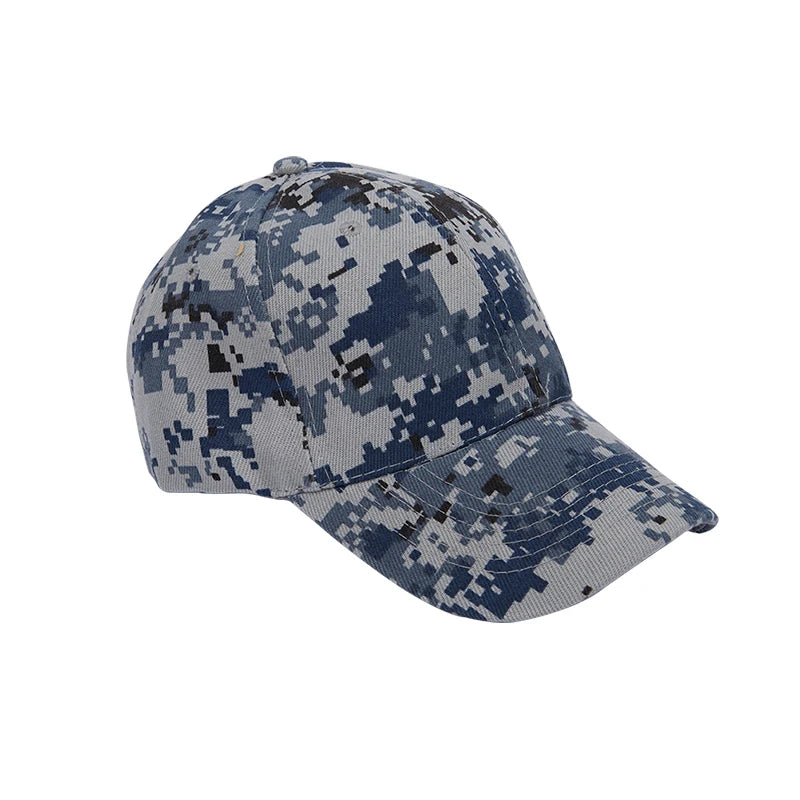 Adjustable Baseball Cap Summer Sunscreen Hat Camouflage Camo Camping Hiking Fishing Caps