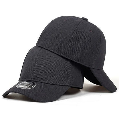 High Quality Baseball Cap Man Fitted Closed Full Cap Mesh Cap Outdoor Breathable Sports Cotton Sun Male Trucker Hat Gorras Hombre