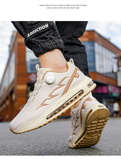 Frühlings- & Sommer-Laufschuhe für Herren – Outdoor-Wanderschuhe, abriebfeste Trailschuhe mit BOA-Verschluss, atmungsaktiver Sport- & Freizeitstil