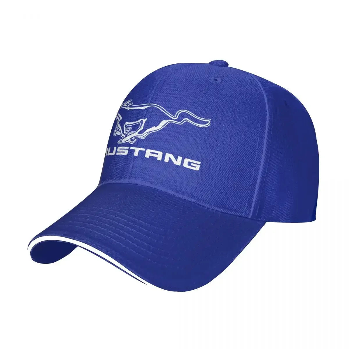 Skeleton Mustang Baseball Caps Casual Sandwich Hats