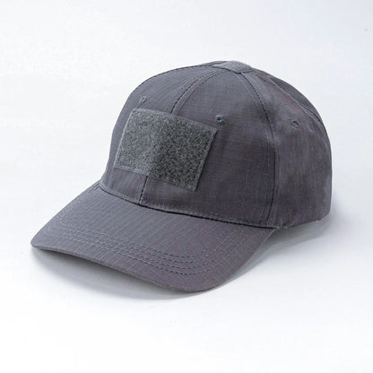 Spring Camo Baseball Cap - Tactical Military Snapback with Hook & Loop Patch Unisex Breathable Sun Hat Outdoor UV Protection