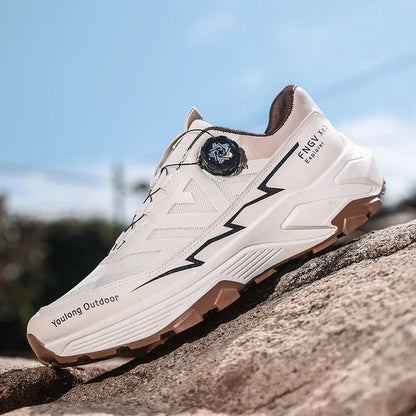Herren-Sneaker Casual Outdoor rutschfest stoßdämpfend vielseitig Offroad-Wanderschuhe bequeme Laufschuhe für Herren mit weicher Sohle