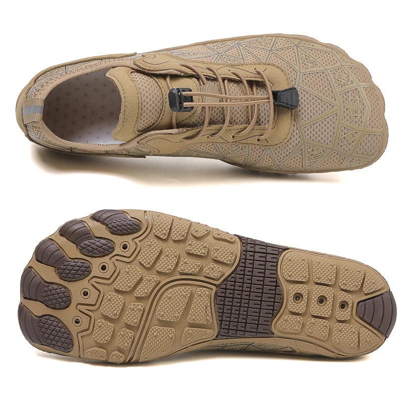 New Barefoot Wading Shoes Men and Women Mesh Quick-Drying Beach Shoes Outdoor Non-Slip Swimming Shoes Unisex Water Sports Shoes