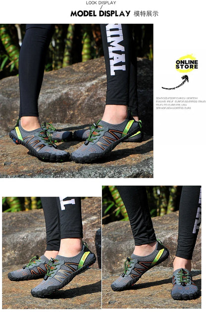 Ανδρικά υδάτινα παπούτσια Aqua για κολύμβηση, γυναικεία sneakers, παιδικά barefoot παπούτσια για αγόρια, σανδάλια παραλίας γρήγορου στεγνώματος για ποτάμι, θάλασσα, καταδύσεις και γυμναστήριο