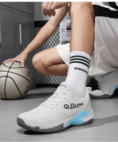 New Tennis Shoes, Large Size 36-45, Outdoor Anti-Slip Volleyball Shoes, Lightweight Fitness Badminton Shoes