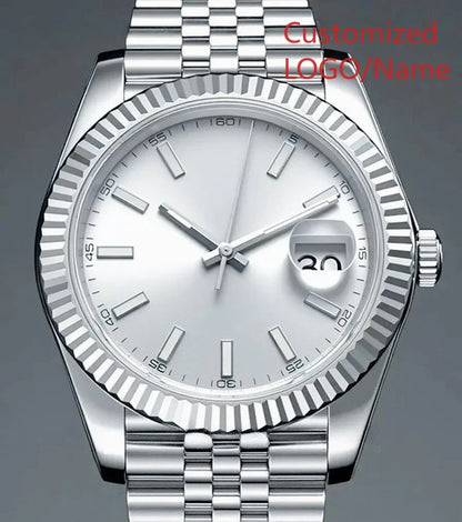 A989 Store Customized Watch Men's WomenAutomatic Mechanical Watch 36mm 40mm 904L Stainless Steel Black Blue