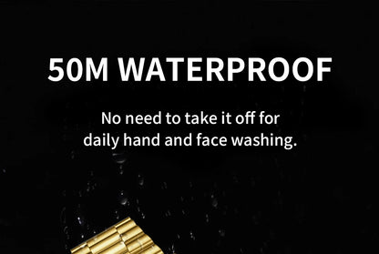 X-GEAR Men Luxury Watches Full diamond dial Diamond bezel Mechanical Watch Luminous Date Week Display Stainless Steel Case Strap