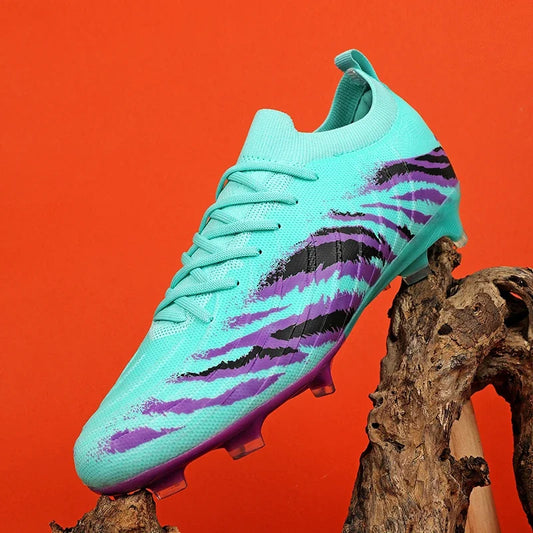 New Men's Football Boots Sport Soccer Shoes Match Unisex Ultralight Cleats Comfortable Non-Slip Outdoor Adult Grass High-quality