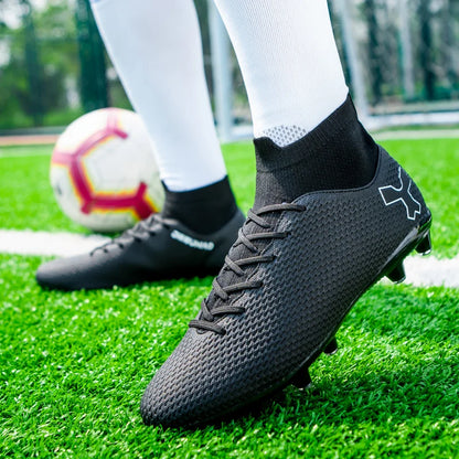 Men's Quality Soccer Shoes Durable Boys Football Boots Lightweight Children Football Shoes Futsal Training Sneakers Soccer Cleats