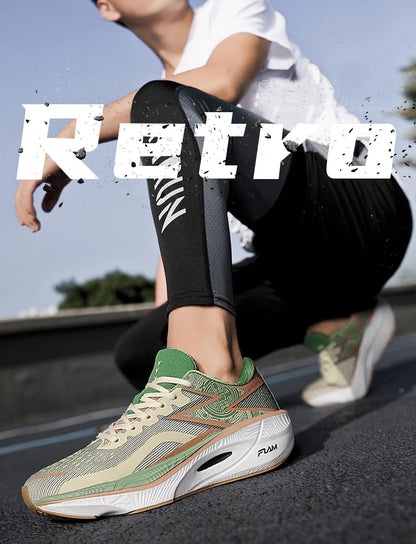 Running Shoes Carbon Board Speciality Marathon Men Sports Breathable Lightweight Women's Comfortable Athletic Nonskid Sneakers