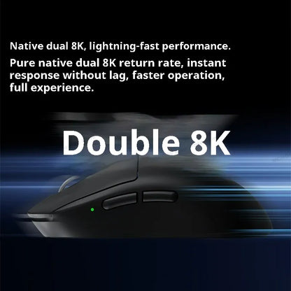 MCHOSE A7 V2 Ultra Wireless Gaming Mouse Pixart3950Ti Flagship Sensor Super 20000FPS for Accurate Tracking Support Web Driver