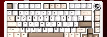 LEOBOG Hi75C Mechanical Wireless Keyboard Aluminium 3-Mode With Knob Hot Swap RGB Gasket Hi75C Gaming Keyboard Customization PC