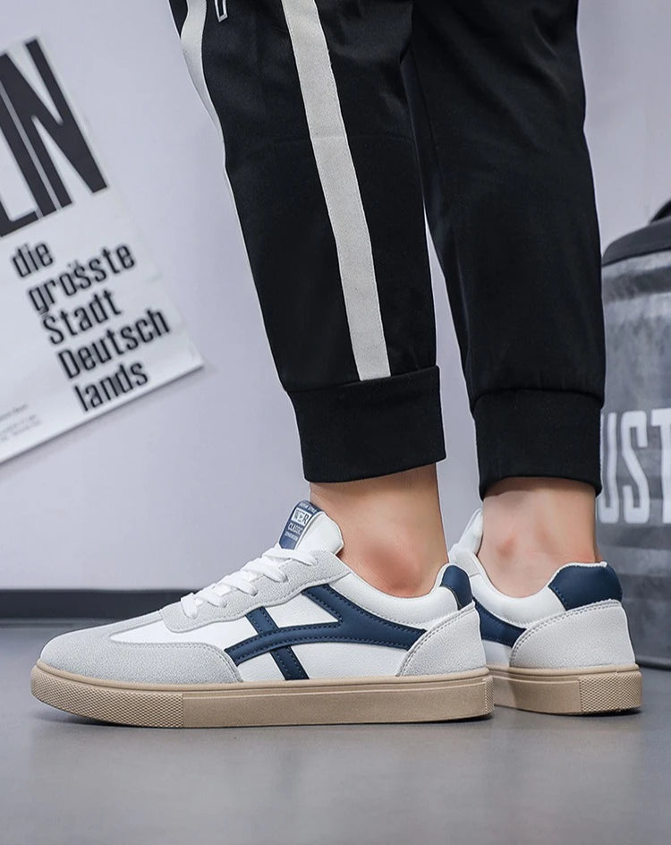 Men’s Casual Shoes New Fashion Lightweight Casual Outdoor Walking Sneakers Anti-Slip Flat Men’s Shoes
