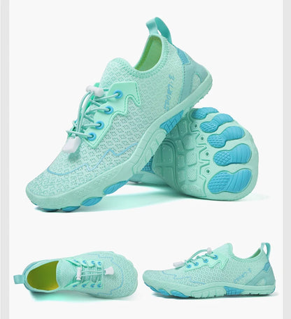 New Barefoot Wading Shoes Men and Women Mesh Quick-Drying Beach Shoes Outdoor Non-Slip Swimming Shoes Unisex Water Sports Shoes