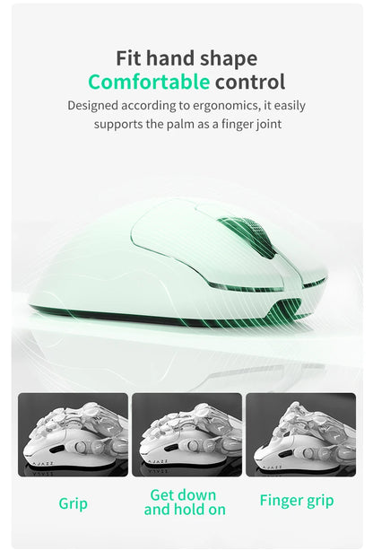 AJAZZ AJ179 NL Wireless Mouse Star Flash Version 3Mode Low Latency Long Battery Life Lightweight Customized Office Gaming Mouse