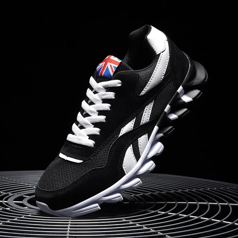 Nuove scarpe da running da uomo e da donna, sneakers casual traspiranti, antiscivolo e ammortizzate, comode per sport all’aperto e camminata, taglie 36-48