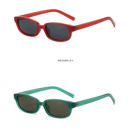 Uv400 Eyewear Versatile Unisex Sun Glasses Small Square Sunglasses Polarized Fashion Designer Eyepiece For Travel Fishing Daily