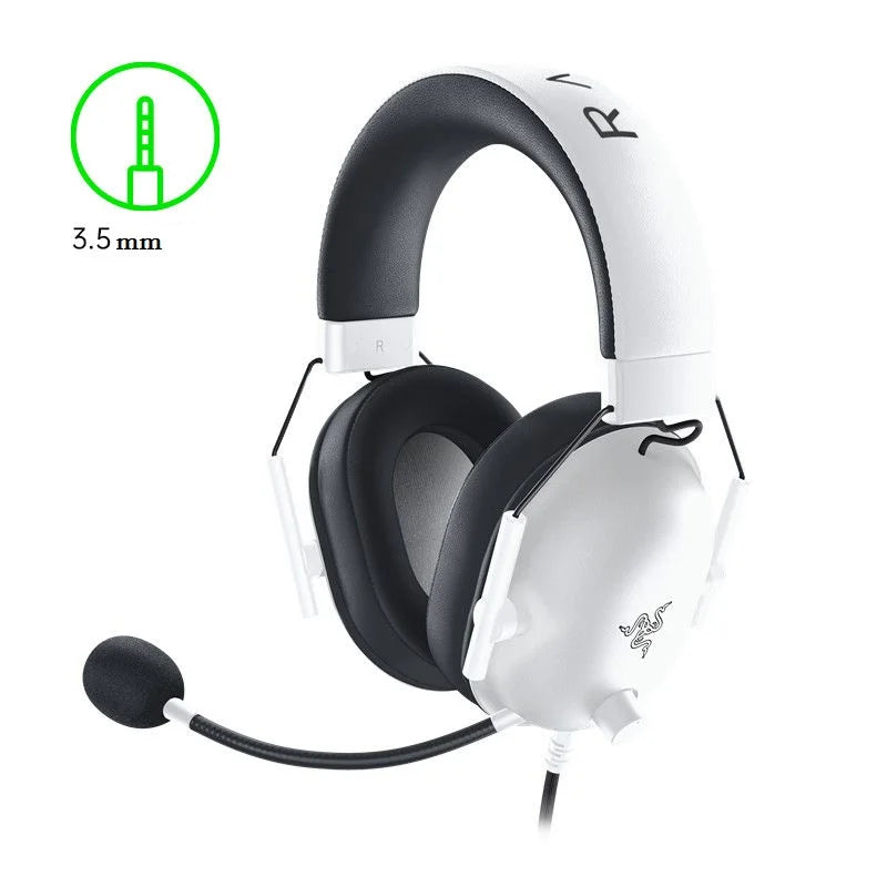 RAZER BLACKSHARK  V2 X Headphones sports Game Headset with Microphone 7.1 Surround Sound Video Gaming Earphone Wired for PC PS4
