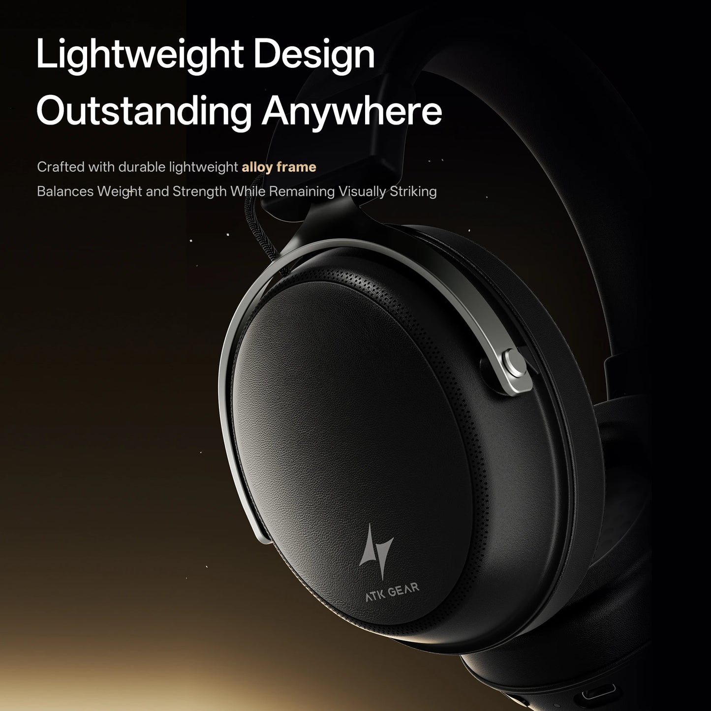 ATK Neptune N9 eSports Gaming Wireless Headset Four Modes Head Mounted Noise Cancelling Microphone Low Latency Gaming Headphones