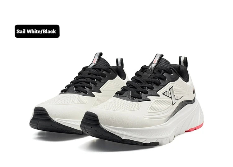 Xtep Male's Running Shoes Lightweight Breathable Shock Absorption Wear-Resistant Durability Cushioning Sneakers 875419110002