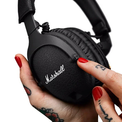 Auscultadores sem fios com cancelamento de ruído Marshall MONITOR II A.N.C. – Headset Bluetooth premium over-ear com graves profundos, microfone e áudio para gaming