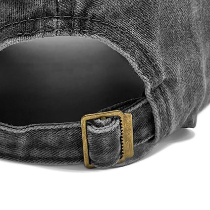 Retro stiliaus išplauta, susidėvėjusi beisbolo kepurė su išsiuvinėtu kaukolės motyvu, „Dad Hat“ stiliaus, vyrams ir moterims, kasdieninė, reguliuojama, lauko kepurė nuo saulės 260617