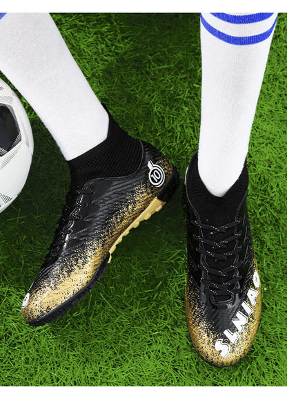 Men's Soccer Shoes Kids Football Boots Women's Professional Soccer Cleats Anti-skid Football Shoes TF/FG Outdoor Football Shoes