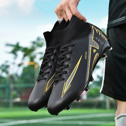 Professional Football Boots Men's Soccer Shoes Adult Society Football Cleats Ultralight Training Soccer Outdoor Sports Sneakers