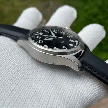 STEELFLIER Official SF743 Quartz Pilot VH31 Steel Strap Onion Crown 20Bar Waterproof Sapphire Crystal Luxury Dive Luminous Watch