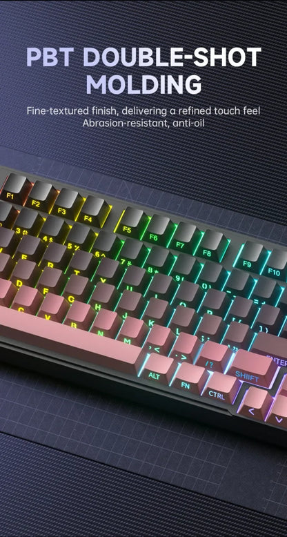 Wired Silent Keyboard Gaming Keyboard Magnetic Mechanical Wired for Pro Gaming Rapid Trigg 8000Hz 128K Rate