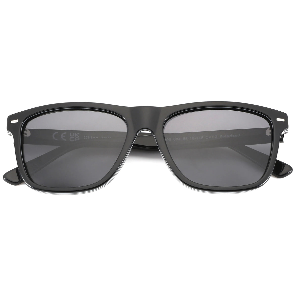 ZENOTTIC Trendy Polarized Sunglasses UV400 Protection Acetate Square Sun Glasses Classic Design Shade for Women Men