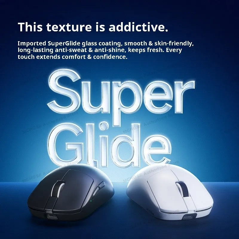 MCHOSE A7 V2 Ultra Wireless Gaming Mouse Pixart3950Ti Flagship Sensor Super 20000FPS for Accurate Tracking Support Web Driver