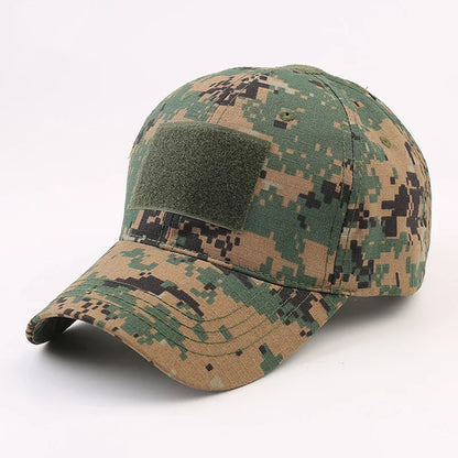 Adjustable Baseball Cap Summer Sunscreen Hat Camouflage Camo Camping Hiking Fishing Caps
