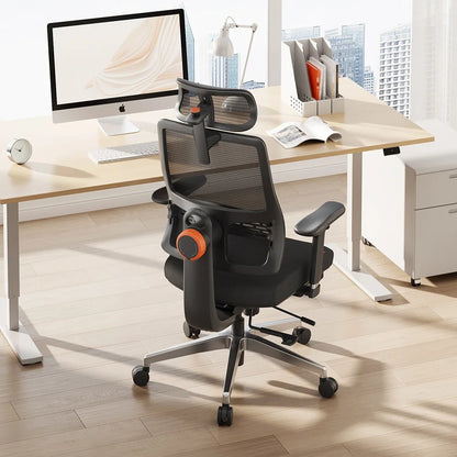 NEWTRAL MagicH-BPro Ergonomic Chair with Footrest AutoFollowing Backrest Headrest Adaptive Lower Back Support Adjustable Armrest