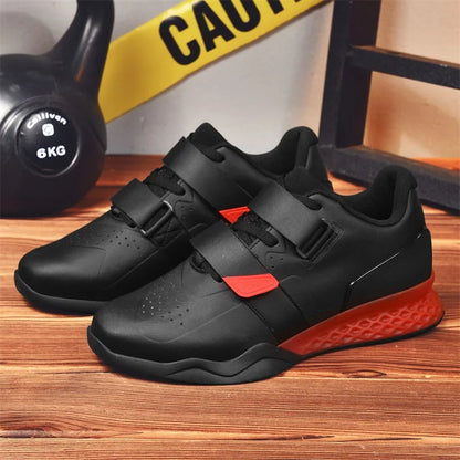 Weightlifting Shoes Professional  Men Women Powerlifting Squat Training Hard Sole Gym Shoes with Stable Heel Non Slip Design