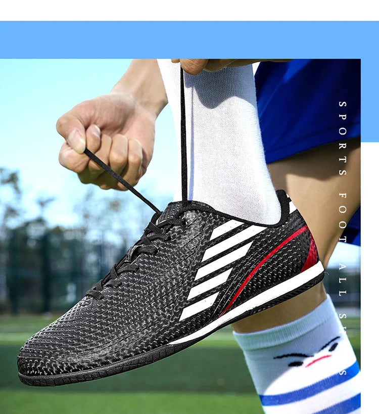 Indoor Soccer Shoes Men Futsal Sneakers Non-Slip Children Society Football Boots Outdoor Training Trainers Fashion Male Sneakers.
