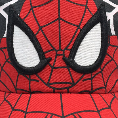 Marvel Spider-Man anime figurka, baseballová čepice, bavlněná čepice s kšiltem, studentská, pánská, dámská, kreslená, outdoorová, sluneční, kostýmová, dárek k narozeninám