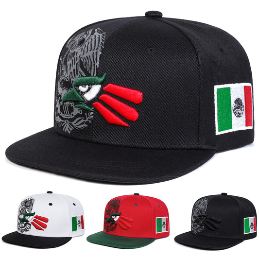 Unisex Eagle Embroidery Hip-hop Hats Spring and Autumn Outdoor Adjustable Casual Baseball Caps Sunscreen Hat Sports Cap