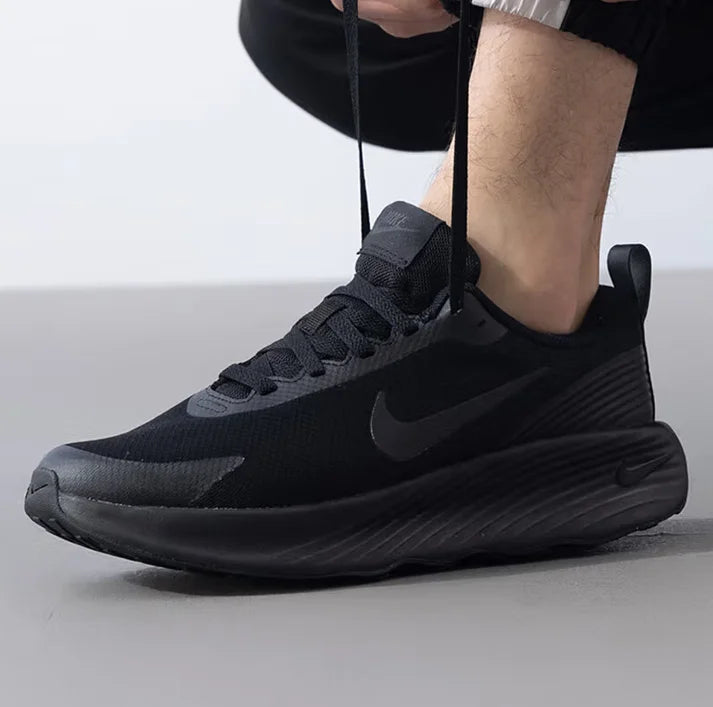 Nike's New Black Warrior Soft-Soled Cushioning Fitness Running Shoes for Men, Lightweight, Wear-Resistant, Comfortable Outdoor Sports Running Shoes, Downshifter Versatile Casual Sports Shoes, a Must-Have for Sports, Fv5285-00
