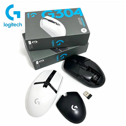 Logitech G304 Wireless Mouse Light Speed Game Mouse Lightweight Portable PC Model Ergonomic Wireless Game Mouse