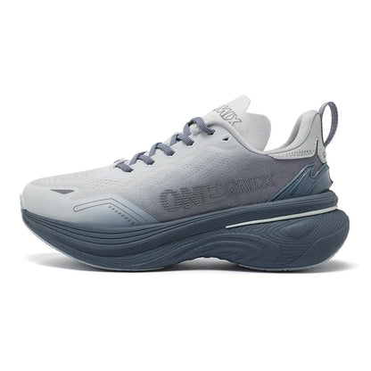 ONEMIX Bumper Max Jogging Running Shoes, Unisex Lightweight Sneakers, Road Wear-Resistant, Fashion Sports Fitness Shoes