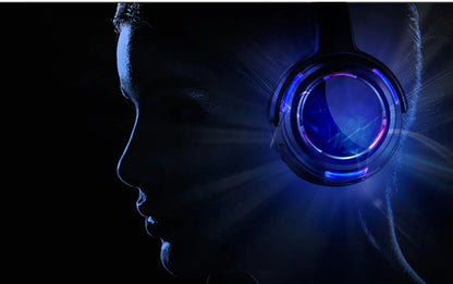 Silent Disco Wireless Headphones with LED Rechargeable Battery RF System for Silent Parties, Clubs, Meetings, Concerts